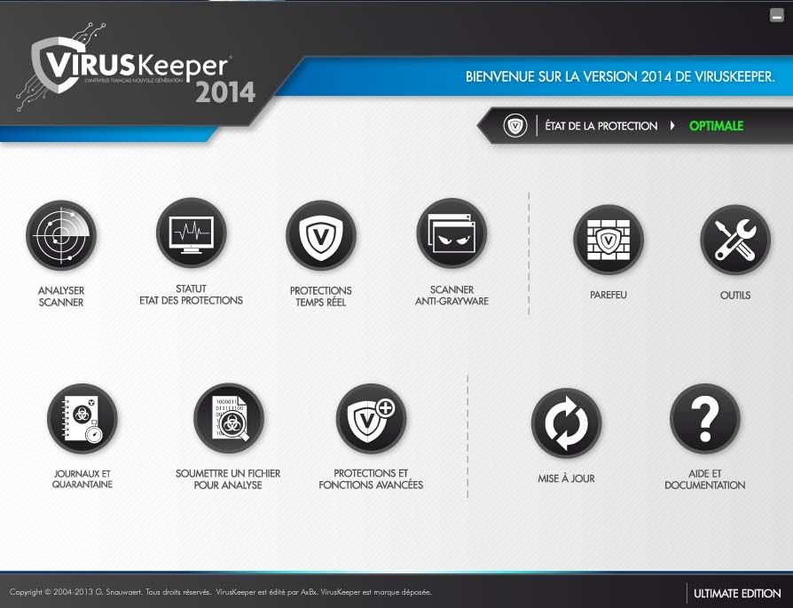 viruskeeper2014 menu