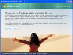 Vista upgrade Advisor