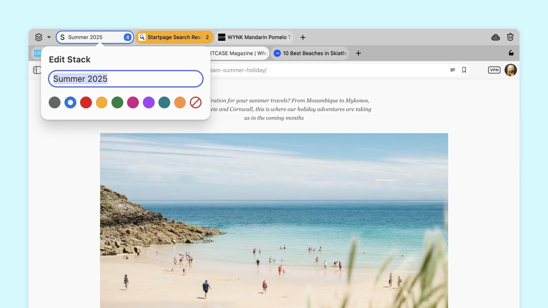Vivaldi navigateur web 02