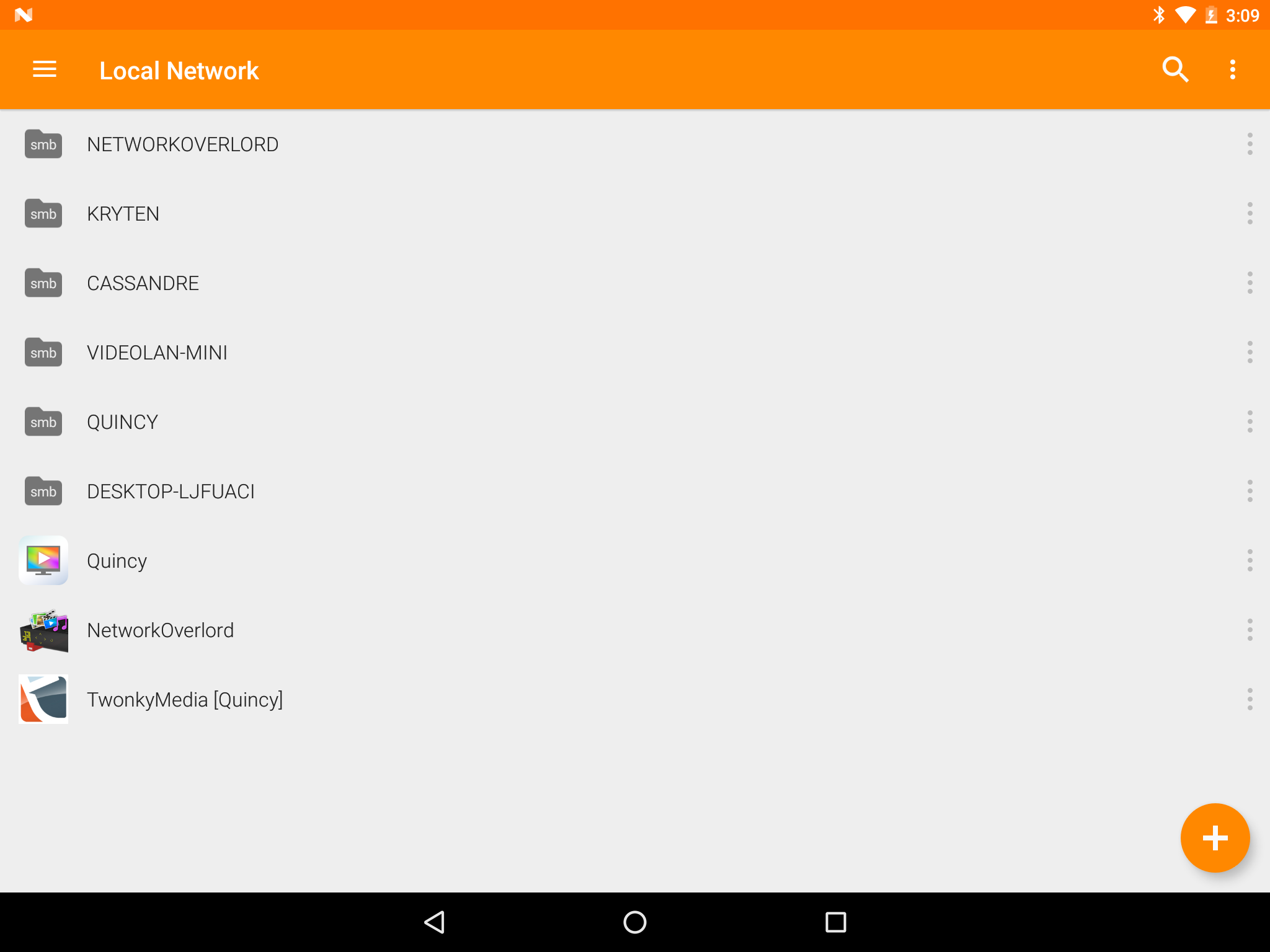 VLC-Android-reseau
