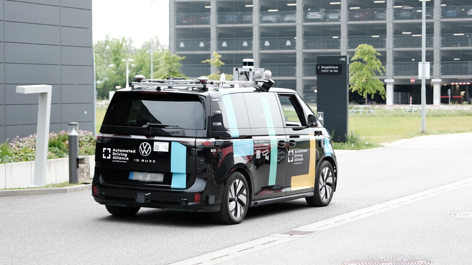 Volkswagen Bosch conduite autonome