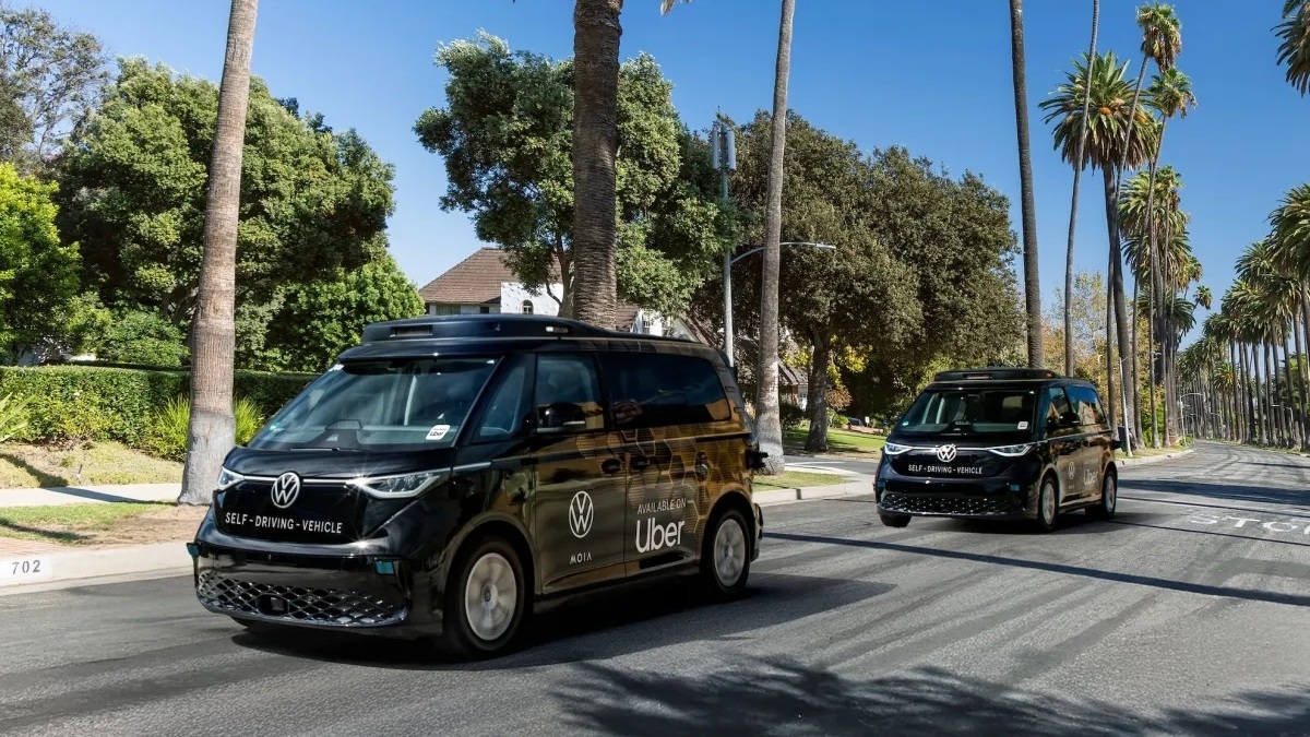 Volkswagen ID Buzz autonome Uber USA