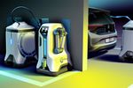 Volkswagen robot charge voiture electrique