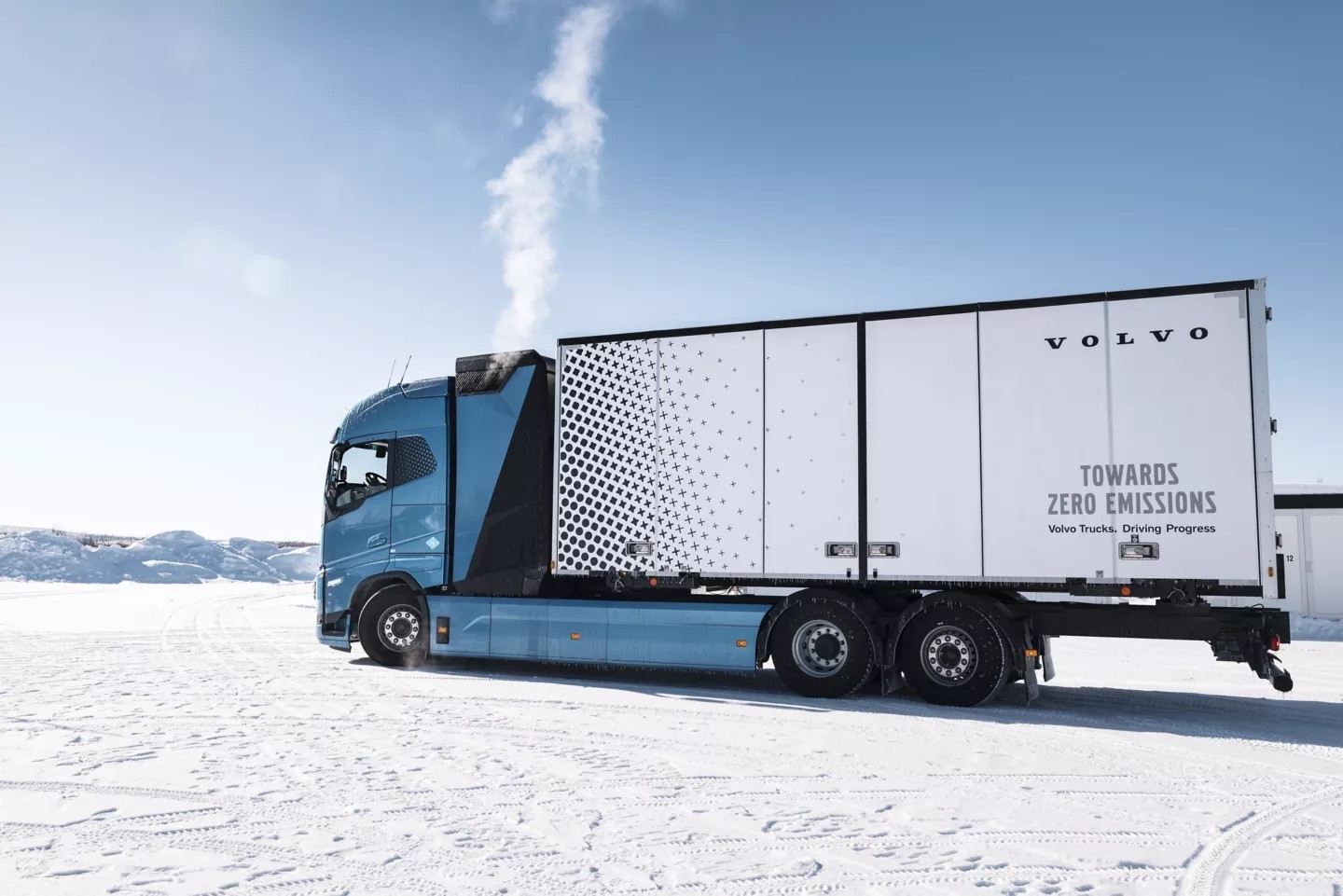 Volvo Trucks poids lourd electrique hydrogene