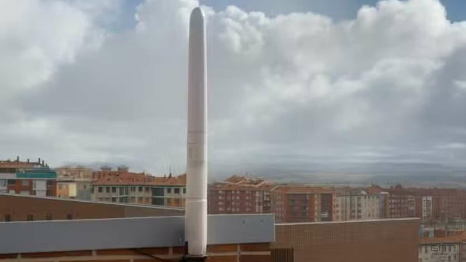 Cette éolienne sans pale pourrait bientôt alimenter votre maison en silence.