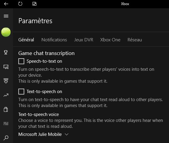 W10-app-Xbox-parametres-Game-chat-transcription