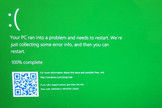 Windows 10 : un écran vert de la mort !