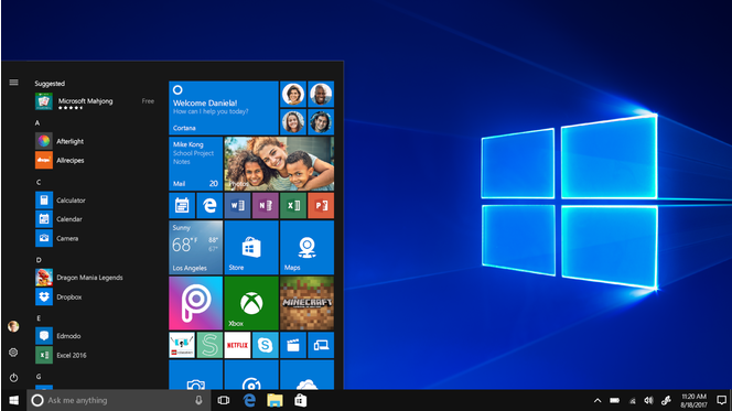 Windows 10 : un menu DÃ©marrer sans les vignettes dynamiquesÂ ?