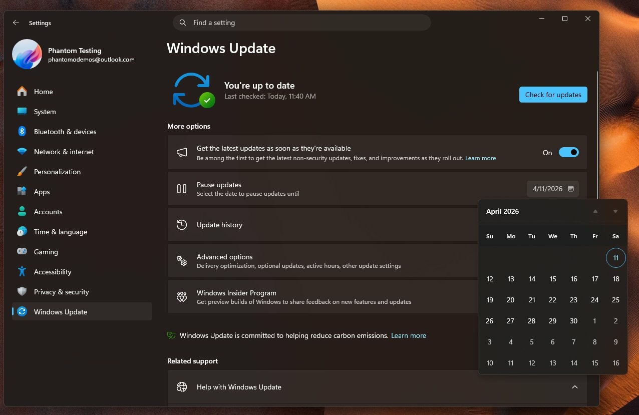 Microsoft met fin aux mises à jour forcées de Windows 11