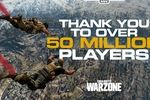 Warzone 50 millions