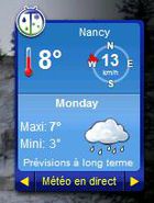 Gadget Météo