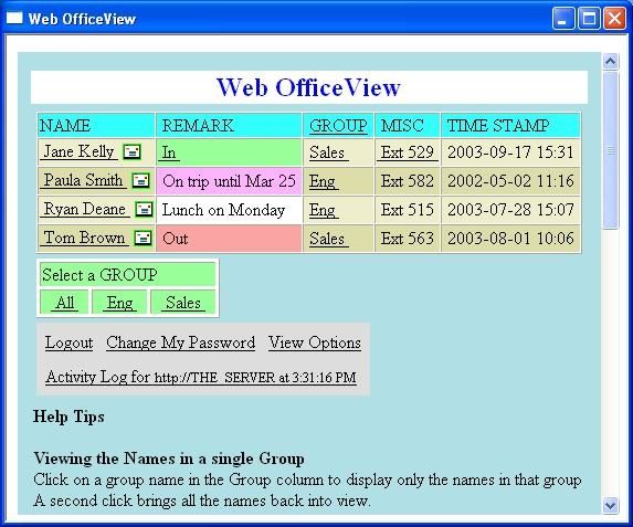 Web OfficeView