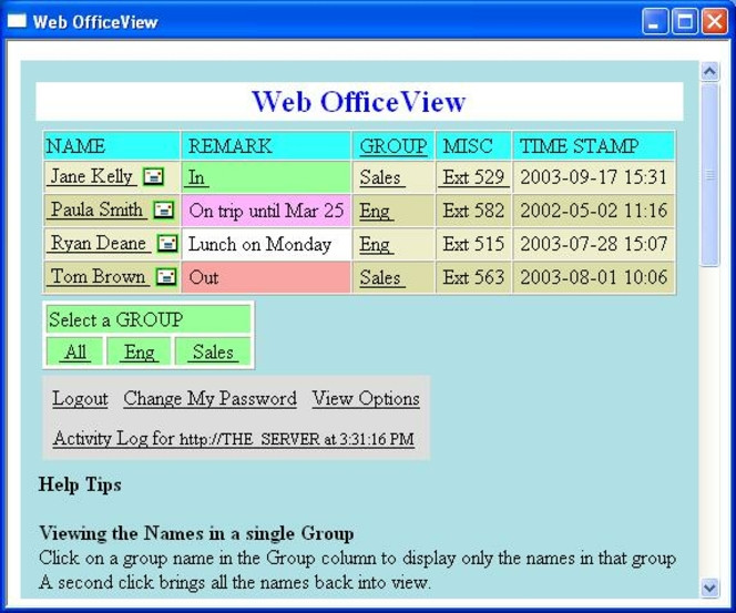 Web OfficeView
