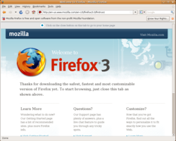welcome to firefox mozilla firefox browser infobar2