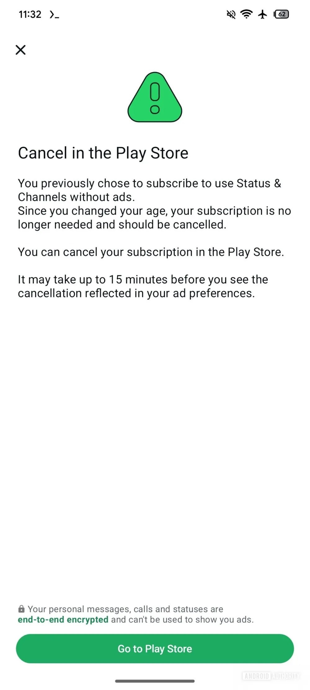 Whatsapp abonnement payant