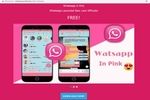 whatsapp Pink