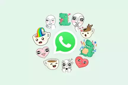 WhatsApp-stickers-logo