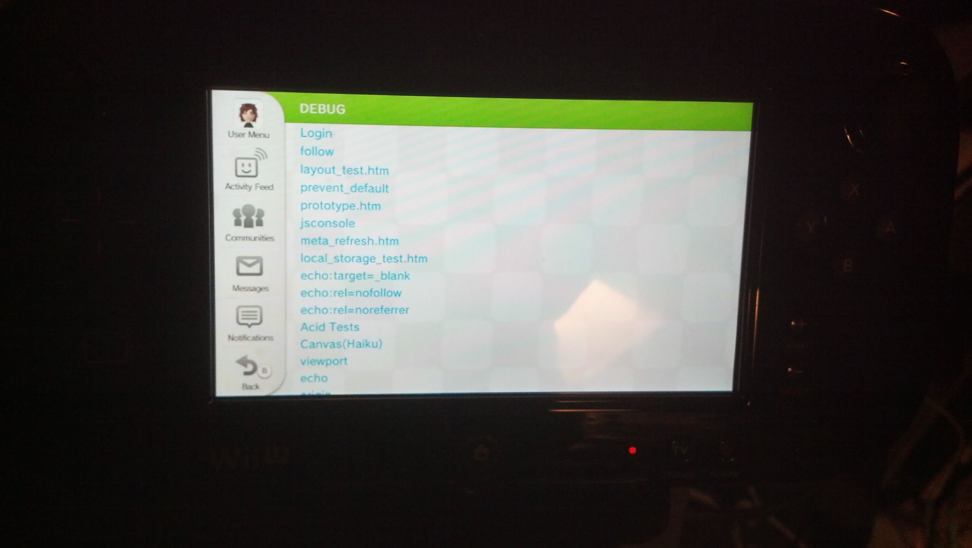 Wii U - hack Miiverse 1