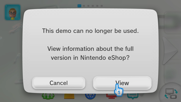 Wii U - limite demos
