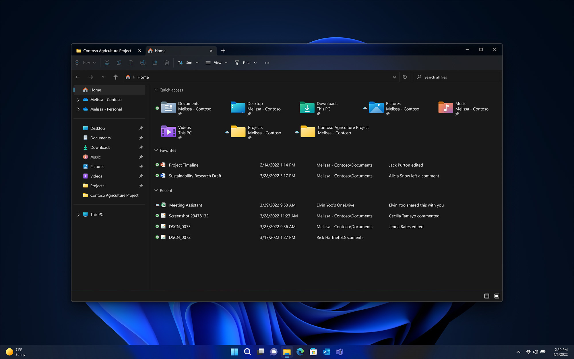 windows-11-2022-update-explorateur-fichiers-onglets