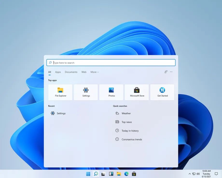 Windows 11 : pas d'inquiÃ©tude, le menu dÃ©marrer de Windows 10 pourra Ãªtre rÃ©cupÃ©rÃ©