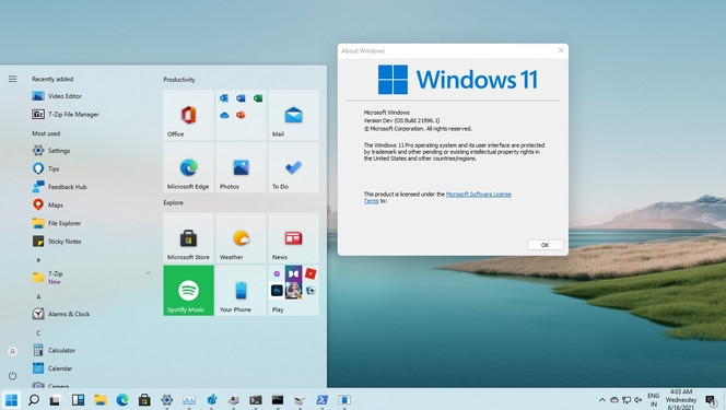 Windows 11 live tiles