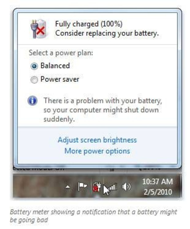 Windows-7-batterie