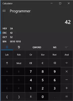 Windows-Calculator