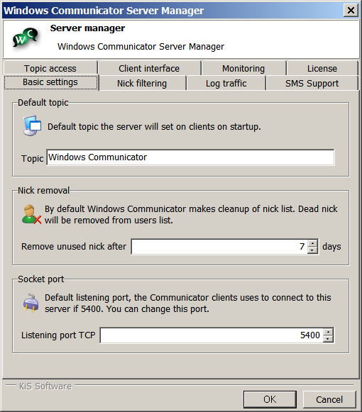 Windows Communicator server