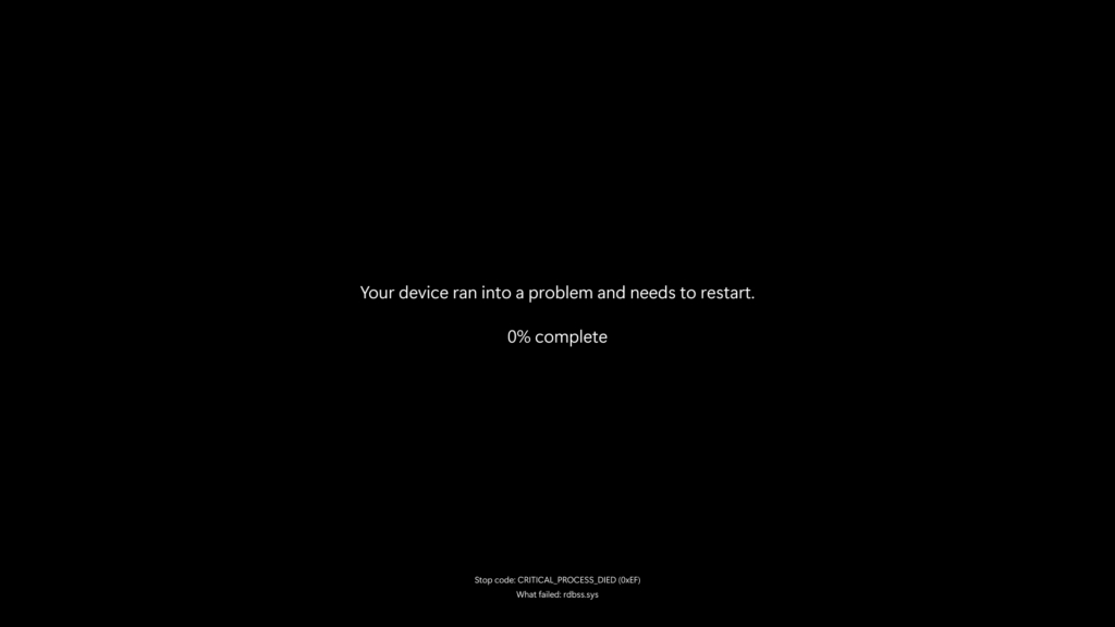 windows-ecran-noir-erreur-critique