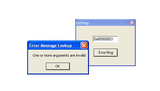 Windows Error Code Lookup Tool : comment interpréter les codes erreurs de Windows