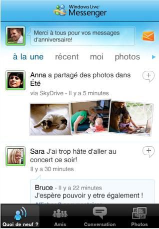 Windows Live Messenger iPhone 01