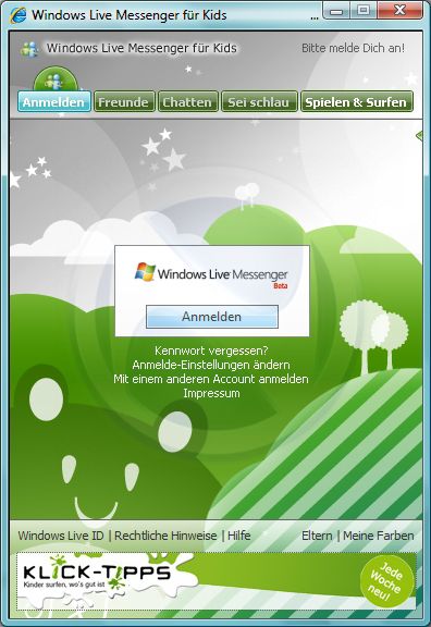 Windows Live Messenger Kids 1