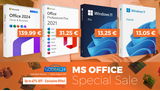 Fortes promotions sur Office 2021 Pro à vie à 31,25 €, mais aussi Windows 11 à 13 € !!!