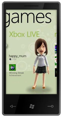 Windows Phone 7 Series Xbox
