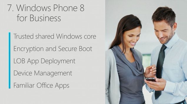 Windows Phone 8 entreprise