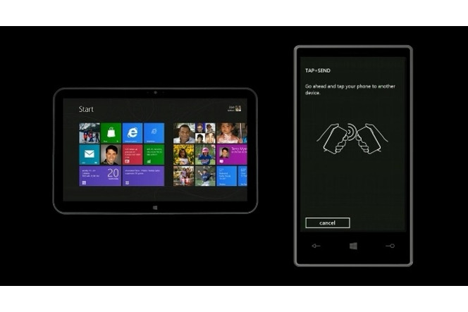 Windows Phone 8 NFC echange
