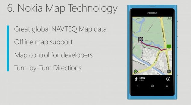 Windows Phone 8 Nokia Maps
