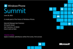 Windows Phone Developer Summit
