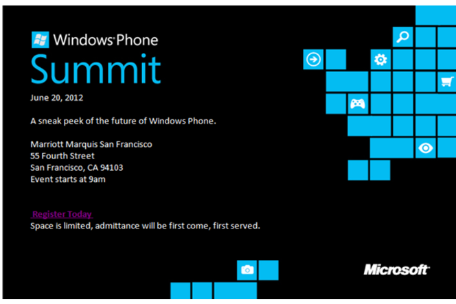 Windows Phone Developer Summit