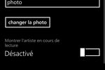 Windows Phone écran verrouillage