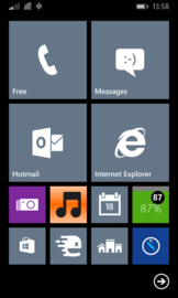 Utiliser les raccourcis rapides de Windows Phone