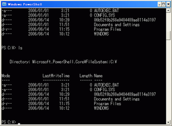 Windows PowerShell 1.0 pour Windows Vista 32 bit (500x365)