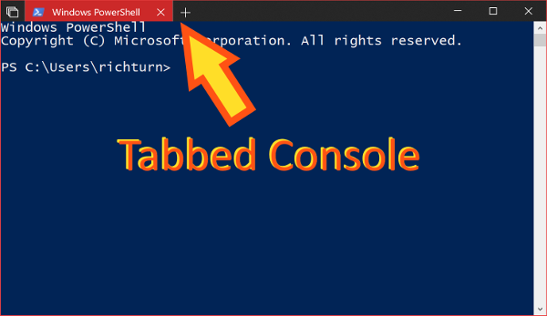 Windows-PowerShell-console-onglets