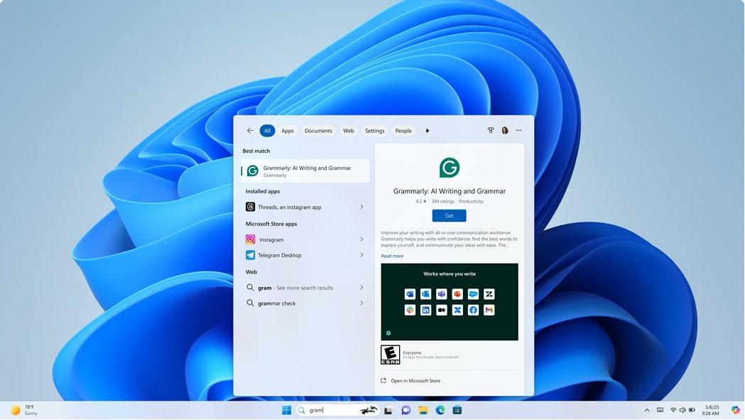 windows-search-microsoft-store-installer-application