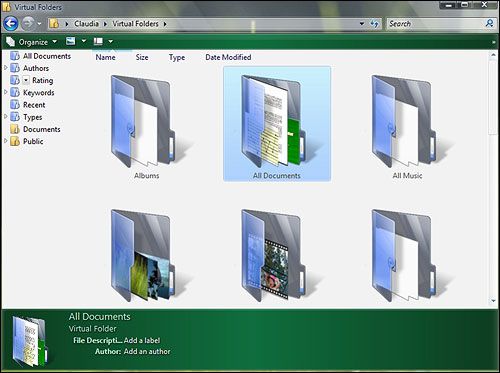 Windows vista cliches officiels