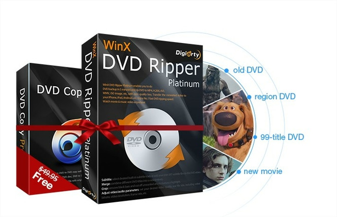 WinX DVD Ripper fÃªte son 16e anniversaire avec des prix rÃ©duits et un cadeau