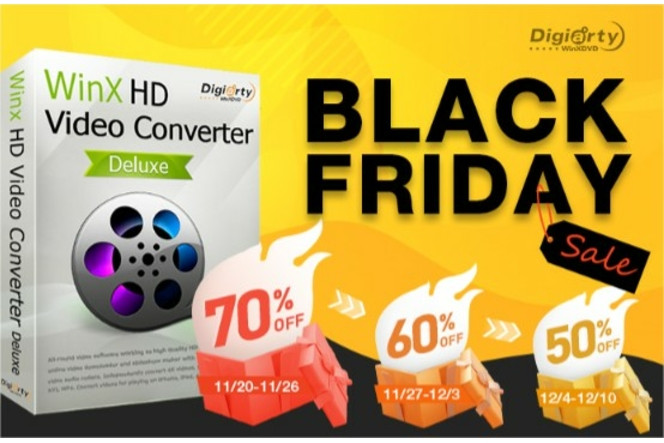 WinX HD converter Deluxe black Friday special