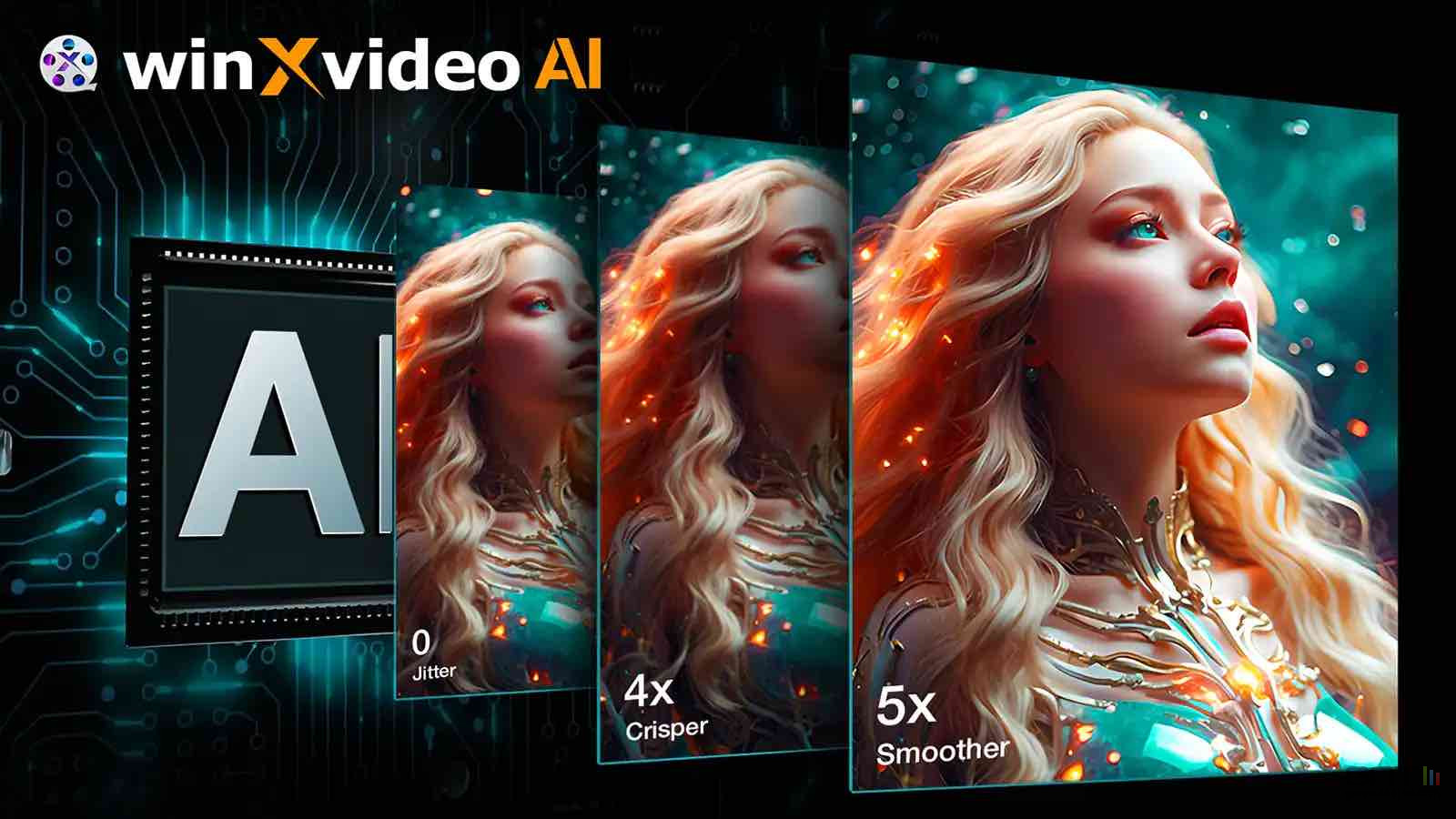 Améliorez la qualité vidéo et image et traitez vos vidéos instantanément avec Winxvideo AI (offres spéciales)