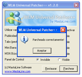 WLM Universal Patcher++ screen2